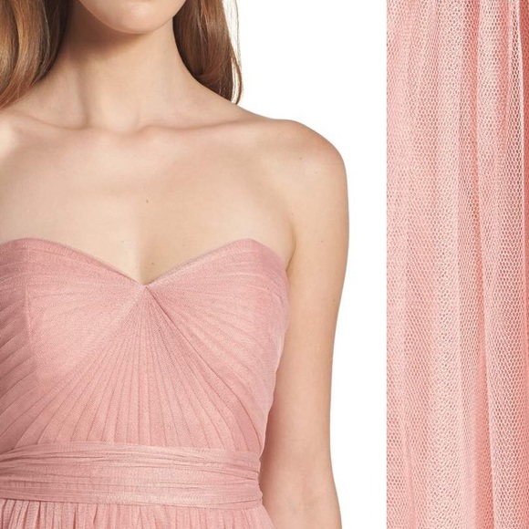 Annabelle Convertible Tulle Column Dress - Picture 2 of 8